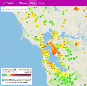 bay area air quality epa aqi map